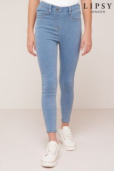 Lipsy Blue High Waisted Pockets Jeggings (K33741) | INR 1,433 - INR 2,315