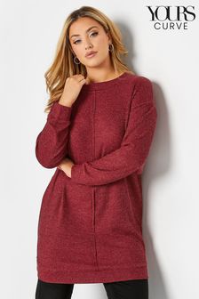 Yours Curve Red Seam Detail Jumper (K37078) | 16 €