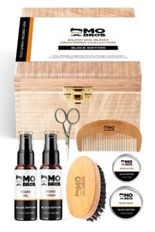Mo Bros Wooden Signature Beard Grooming Collection Black Edition (K38476) | €57