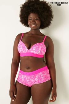 Victoria's Secret PINK Atomic Pink Marble Non Wired Push Up Smooth T-Shirt Bra (K39069) | €36 - €43