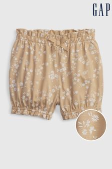 Maro - Pantaloni scurți din bumbac Imprimeuri Volane Gap Bebeluși (K40547) | 54 LEI