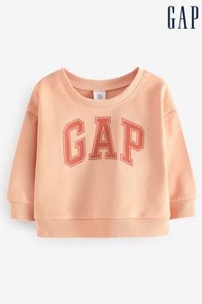 Gap Orange Logo Crew Neck Sweatshirt (K40697) | €7
