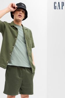 Gap Green Linen-Cotton Short Sleeve Shirt (K41028) | €25