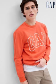 Gap Orange Logo Crew Neck Sweatshirt (K41060) | 38 €