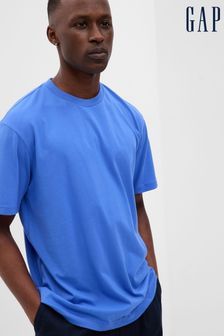 Gap Blue Organic Cotton Short Sleeve Crewneck T-Shirt (K41121) | €11.50