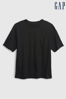 Gap Black The Brooklyn Circus Short Sleeve Pocket Crewneck T-Shirt (K41133) | €15.50