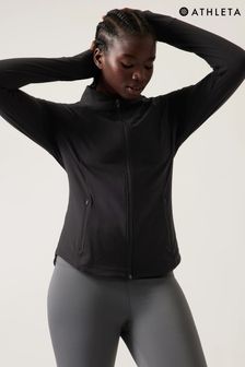 Athleta Black Zip Through Sweatshirt (K41880) | €150