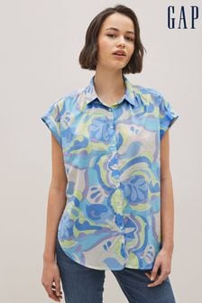 Gap Blue Print Shirt (K42378) | €25