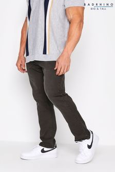 BadRhino Big & Tall Black Stretch Jeans (K42992) | SGD 64