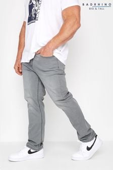 BadRhino Big & Tall Grey Stretch Jeans (K43002) | 25 €