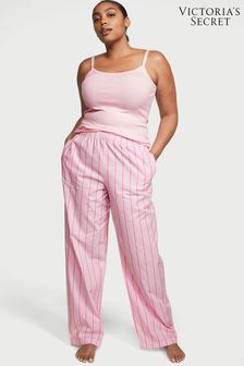 Victoria's Secret Pretty Blossom Pink Classic Stripe Tank Long Pyjamas (K43680) | €52