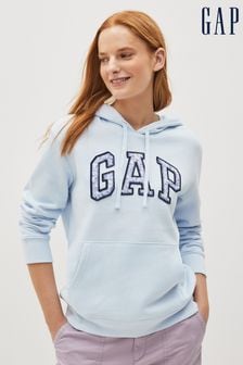 Gap Light Blue Logo Fleece Hoodie (K43811) | €30