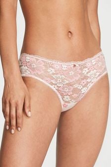 Victoria's Secret Purest Pink Lace Hipster Knickers (K43955) | €15.50