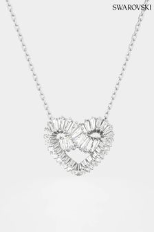 Swarovski Silver Baguette Heart-Shaped Pendant Necklace (K44195) | 208 €