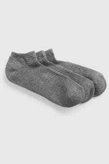 Gap Grey Adults Athletic Ankle Socks 3-Pack (K44535) | €14