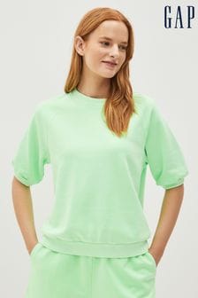 Gap Neon Green Short Sleeve Crew Neck Sweatshirt (K45319) | €18.50