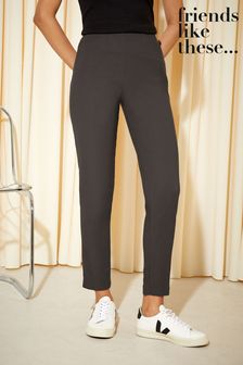 Charcoal Grey - Friends Like These Sculpting Stretch Trousers (K45360) | kr480