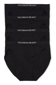 Victoria's Secret Black High Leg Multipack Knickers (K45510) | kr370