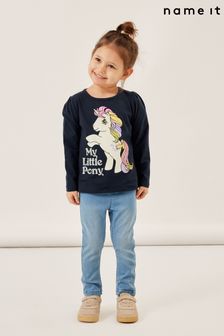 bleumarin My Little Pony - Bluză cu imprimeu nume Mânecă lungă (K47659) | 72 LEI