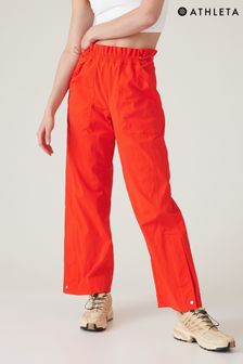 Athleta Orange Trekkie Parachute Trousers (K47735) | €31