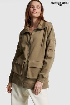 Roza prevelika jakna z žepom in zadrgo Victoria's Secret (K49854) | €57
