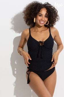 Pour Moi Black Summer Breeze Underwired Tankini (K49887) | NT$1,960