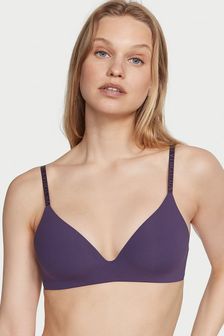 Victoria's Secret Purple Rib Non Wired Lightly Lined Bra (K52524) | kr454