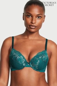 Черно-зеленое кружево Ivy - Бюстгальтер Victoria's Secret (K52656) | €59