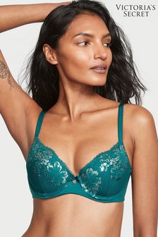 Черно-зеленое кружево Ivy - Бюстгальтер Victoria's Secret (K52661) | €51