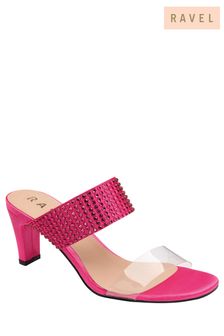 Ravel Pink Mule Occasion Shoes (K53781) | €40