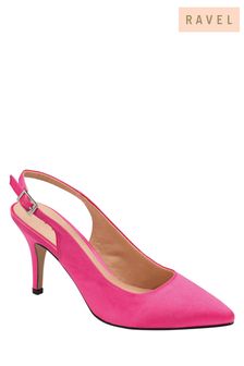 Ravel Pink Slingback Court Shoes (K53799) | $104