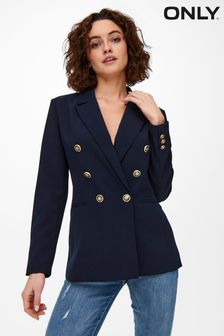 ONLY Navy Military Blazer (K54575) | $121