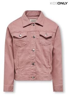 ONLY KIDS Light Pink Denim Jacket (K54686) | $38