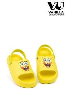 Vanilla Underground Yellow SpongeBob Character Sandals - Kids (K54956) | INR 2,513