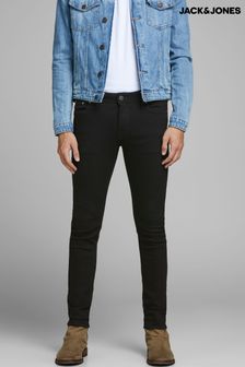 JACK & JONES Black Denim Liam 5 Pocket Skinny Jeans (K55060) | 62 €
