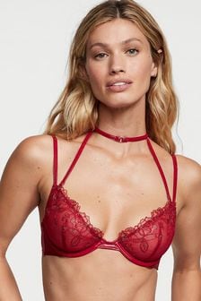 Victoria's Secret Red Lacquer Unlined Demi Bra (K55085) | kr766