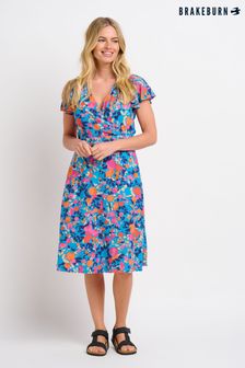 Платье с запахом и цветочным принтом Brakeburn (K56526) | €36