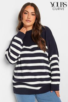 Blau - Yours Curve Pullover (K57914) | 36 €