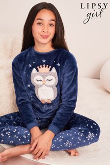 Lipsy Kuscheliger, origineller Fleece-Pyjama (K58328) | 44 € - 56 €