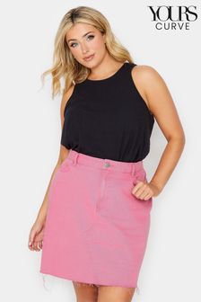 Yours Curve Pink Skirt (K58372) | €13.50