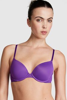 Темно-фиолетовый гладкий - Розовый бюстгальтер Victoria's Secret (K58457) | €38