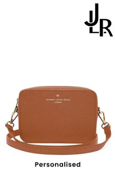 Светло-коричневый - Персонализируемая сумка с длинным ремешком и длинным ремешком От Johnny Loves Rosie (K58516) | €72