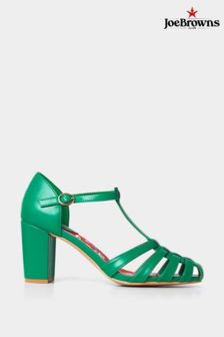 Joe Browns Green Vintage Vibes Strappy Shoes (K58577) | 81 €