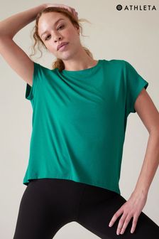 Athleta Green With Ease T-Shirt (K59079) | kr454