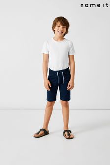 Azul - Pantalones cortos largos para niño de Name It (K59910) | 17 €
