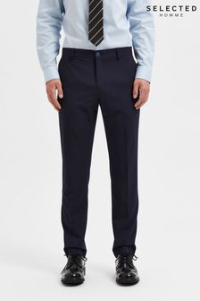 Selected Homme Navy Slim Suit Trousers (K60039) | 50 €