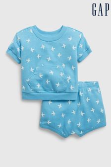 Gap Blue Kanga Two-Piece Outfit Set - Baby (K60651) | €9