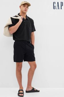 Gap Black Towel Terry Regualr Fit Polo Shirt (K60925) | €18.50