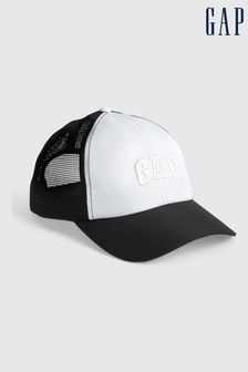 Gap Black/White Adults Arch Logo Trucker Hat (K60934) | €20