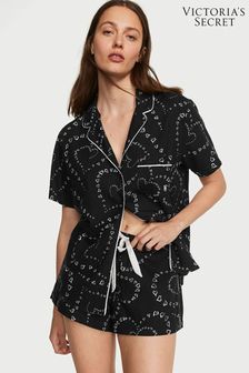 Victoria's Secret Black Swirl Hearts Short Pyjamas (K61362) | €52